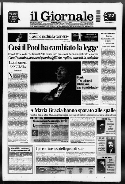 Il giornale : quotidiano del mattino